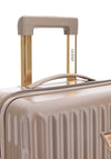 Guess Centennial Smooth 18” 8-Wheeler Spin Cabin Suitcase, Warm Taupe