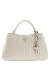 Guess Cheryl Medium Quilted Grab Bag, Stone