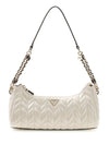 Guess Cheryl Medium Quilted Shoulder Bag, Stone