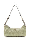 Guess Cheryl Medium Quilted Shoulder Bag, Sage Green