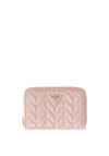 Guess Cheryl SLG Medium Quilted Wallet, Light Pink