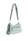 Guess Cresidia II Top Zip Shoulder Bag, Green