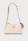 Guess Cresidia II Top Zip Shoulder Bag, Cream
