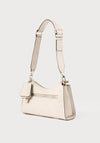 Guess Cresidia II Top Zip Shoulder Bag, Cream
