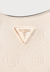 Guess Cresidia II Top Zip Shoulder Bag, Cream