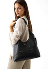 Guess Darcy Large Satchel Bag, Black
