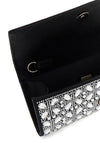 Guess Elsie Rhinestone Clutch, Black