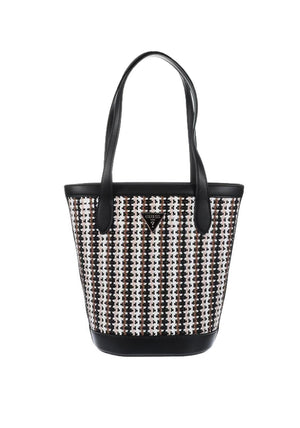 Guess Emelda Pouch & Tote Bag, Black Multi