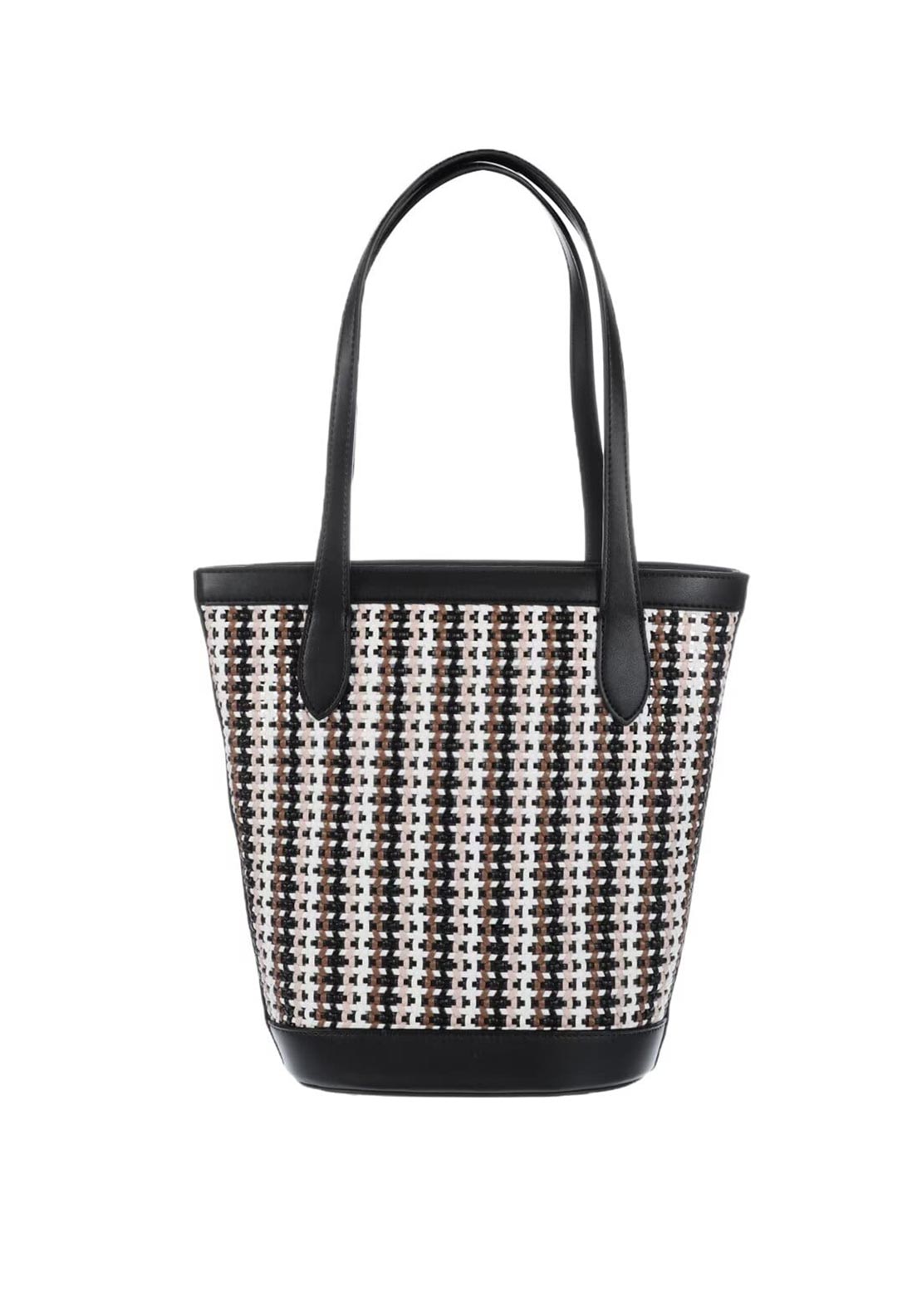 Guess Emelda Pouch & Tote Bag, Black Multi