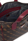 Guess Follie Travel Tote Bag, Brown