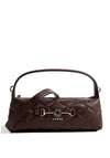 Guess Frances Mini Shoulder Bag, Brown