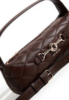 Guess Frances Mini Shoulder Bag, Brown