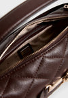 Guess Frances Mini Shoulder Bag, Brown