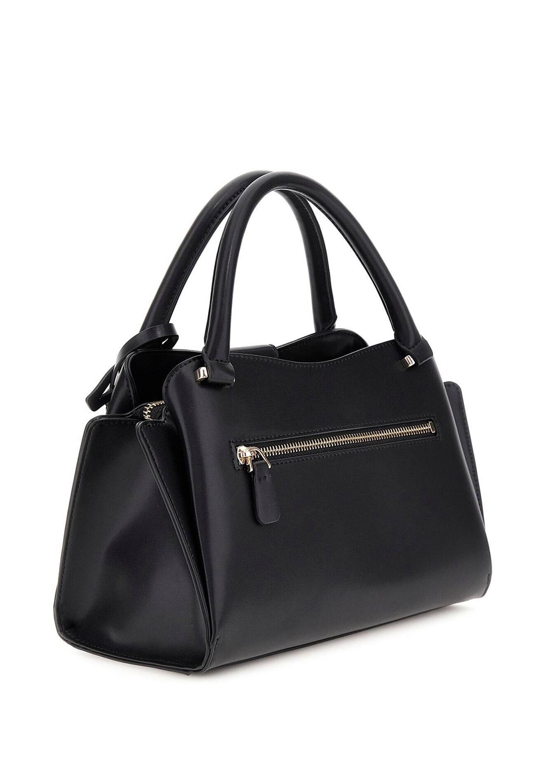 Guess Jane Medium Satchel Bag, Black