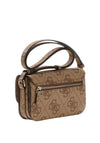 Guess Janie Logo Convertible Crossbody Bag, Brown