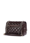 Guess Juliet Quilted Shoulder Bag, Burgundy