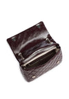 Guess Juliet Quilted Shoulder Bag, Burgundy