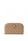 Guess Latona Medium Zip Around Wallet, Brown