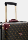 Guess Latona 8-Wheeler Trolley Bag, Brown