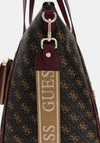 Guess Latona Travel Carryon Tote, Brown