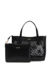 Guess Letty Net Detail Shopper Bag, Black