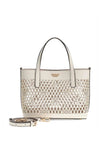 Guess Letty Net Detail Shopper Bag, Off White