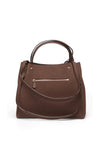 Guess Lorella Medium Croc Print Tote Bag, Brown