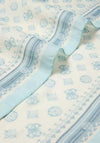 Guess Marina Peony Printed Scarf, Blue