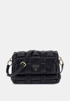 Guess Marion Flap Shoulder Bag, Black