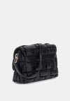 Guess Marion Flap Shoulder Bag, Black