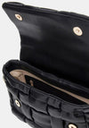 Guess Marion Flap Shoulder Bag, Black