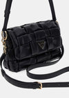 Guess Marion Flap Shoulder Bag, Black