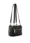 Guess Marsha Flap Shoulder Bag, Black