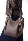Guess Melody Large Bucket Bag, Brown