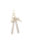 Guess Melody Lock Key Chain, Beige