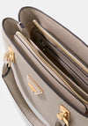 Guess Noelle II Satchel Bag, Taupe