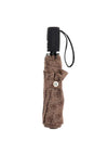 Guess Open Close Logo Umbrella, Taupe