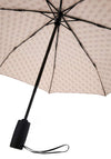 Guess Open Close Logo Umbrella, Taupe