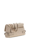 Guess Paisleigh Convertible Xbody Flap Bag, Taupe