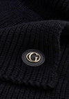 Guess Thick Knit Scarf, Black