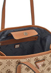 Guess Neda 4G Peony Large Tote Bag, Brown