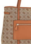 Guess Neda 4G Peony Large Tote Bag, Brown