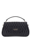 Guess Valla Quilted Saddle Grab Bag, Black