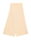Guess Viscose Blend Pearl Knitted Scarf, Cream