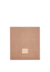 Guess Viscose Blend Knitted Scarf, Beige