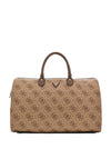 Guess Berta 4G Logo Travel Weekend Bag, Brown