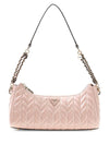Guess Cheryl Medium Quilted Shoulder Bag, Pink