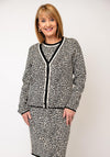 Gerry Weber Leopard Print Knit Cardigan, Beige Multi