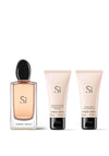 Giorgio Armani Si Eau De Parfum Pour Femme 100ml Gift Set