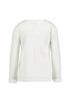 Blue Seven Girl Long Sleeve Top, White